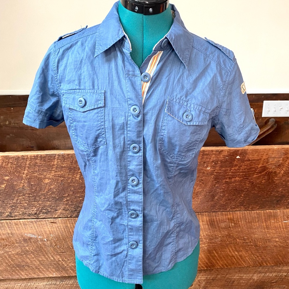 Vintage 90’s Unionbay Cotton Military Button Down
